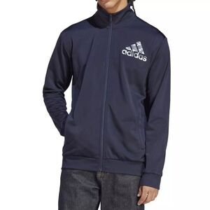 Men's Adidas Camo Tricot Jacket, sweater long sleeve sport shirt Size: XXL,